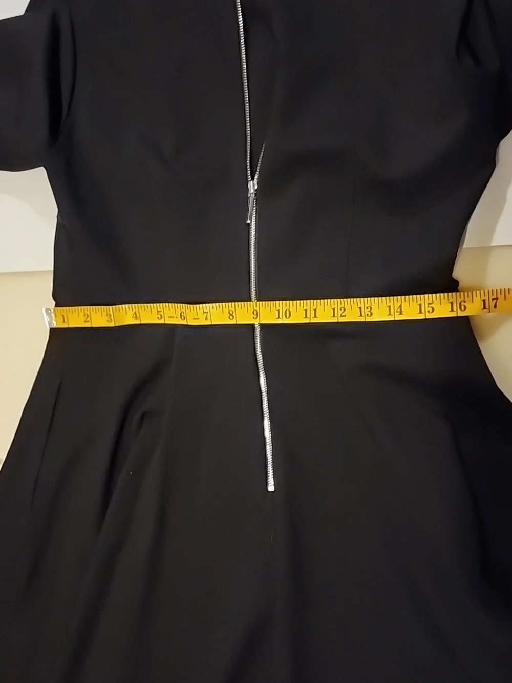 Kate Spade Fit & Flare Ponte Dress Rhinestone And Pearl Collar Embellishments